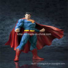 Polyresin Eco-Friendly Super Man Action Figure Bébé Plastique Jouets pour enfants